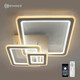 Миниатюра изображения товара Люстра Estares Triplex Square 124W 3S-APP-596x596x146-WHITE/WHITE-220-IP20