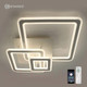 Миниатюра изображения товара Люстра Estares Triplex Square 124W 3S-APP-596x596x146-WHITE/WHITE-220-IP20