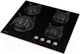 Миниатюра изображения товара Газовая варочная панель Weissgauff HGG 640 BG Nano Glass