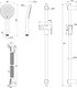 Миниатюра изображения товара Душевой гарнитур IDDIS Optima Home OPH3F70i16