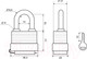 Миниатюра изображения товара Замок навесной Palladium 905WP-30