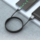 Миниатюра изображения товара Кабель Hoco U128 2в1 USB/Type-C to Type-C (черный)