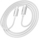 Миниатюра изображения товара Кабель Hoco U134 Type-C to Type-C (1.8м, серый)