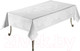 Миниатюра изображения товара Скатерть DO&CO Hatmi 160x220 / 11663 (белый)