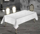 Миниатюра изображения товара Скатерть DO&CO Hatmi 160x220 / 11663 (белый)