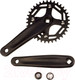 Миниатюра изображения товара Система шатунов для велосипеда FAVORIT Vens / J51340-10BK
