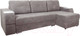 Миниатюра изображения товара Диван угловой DiArt Бруклин правый (велюр Palermo Smoke)
