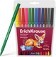 Миниатюра изображения товара Фломастеры Erich Krause Safari Ultra Washable / 61836 (12цв)