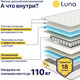 Миниатюра изображения товара Детский матрас Luna Baby Spring 80x160