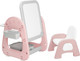 Миниатюра изображения товара Комплект мебели с детским столом NINO Marina BS-8826 (розовый)