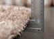 Миниатюра изображения товара Коврик Radjab Carpet Паффи Шагги Овал P001A / 6349RK (0.8x1.5, Beige)
