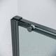 Миниатюра изображения товара Душевая дверь Grossman Galaxy 130x195 / 100.K33.01.130.42.00 (графит сатин/ стекло прозрачное)
