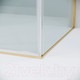 Миниатюра изображения товара Душевая стенка Grossman Galaxy 80x195 / 200.K33.01.80.32.00 (золото сатин/ стекло прозрачное)