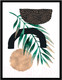 Миниатюра изображения товара Картина Мирам Абстракция. Пальмовая ветвь 1 / 230403003 (30x40)