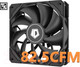 Миниатюра изображения товара Вентилятор для корпуса ID-Cooling TF-12025-PRO-BLACK