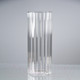 Миниатюра изображения товара Ваза Элетех Тубо 8x20 / 4840900075 (рифленый прозрачный)