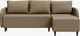 Миниатюра изображения товара Диван угловой Mio Tesoro Velke SB3CHL (Skiftebo Beige RU)