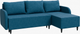 Миниатюра изображения товара Диван угловой Mio Tesoro Velke SB3CHL (Skiftebo dk Blue)