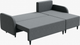 Миниатюра изображения товара Диван угловой Mio Tesoro Velke SB3CHL (Malmo 90 Grey)