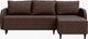 Миниатюра изображения товара Диван угловой Mio Tesoro Velke SB3CHL (Skiftebo Brown)