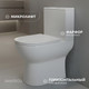 Миниатюра изображения товара Унитаз напольный Saniteco KW-88009