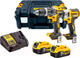 Миниатюра изображения товара Набор профессионального электроинструмента DeWalt DCD796 + DCF887 / DCK266P2T