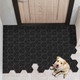 Миниатюра изображения товара Коврик грязезащитный Shahintex Практик Соты антискользящий 80x120 / 846825 (черный гранит 03)