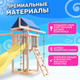 Миниатюра изображения товара Игровой комплекс National Tree Company С качелями 3 в 1 и гибкими подвесными IgroWoods / ДНП-15  (не окрашен)