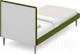 Миниатюра изображения товара Односпальная кровать Moon Family 1256 / MF008808
