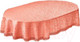 Миниатюра изображения товара Скатерть DO&CO c гипюром 160x220 / 8525 (овал, персиковый)