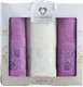 Миниатюра изображения товара Набор полотенец Two Dolphins Asiya / 9835 (3шт,в коробке,лиловый)