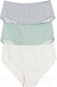 Миниатюра изображения товара Комплект женских трусов Mark Formelle 412075-3 (р.102, зеленая полоска)