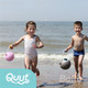 Миниатюра изображения товара Ведерко для игры в песочнице Quut Mini Ballo / 172383 (синий/желтый)