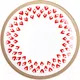 Блюдо AksHome Love Print 21.5x2.8 (красный) — фото 6
