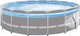 Миниатюра изображения товара Каркасный бассейн Intex Prism Frame Clearview 26722 (427х107)