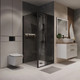 Миниатюра изображения товара Душевой уголок Niagara 100x100x195 NG-85-10TB-TB100-34 (черный матовый/тонированное стекло)