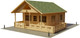 Миниатюра изображения товара Дачный дом ДомБелКом ДС-4 6.0x6.0