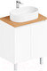 Миниатюра изображения товара Тумба под умывальник ЗОВ Монови 60 / M60LW0LWS-HPL38T (туя/белый)
