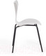 Миниатюра изображения товара Стул Tetchair Jacobsen DC 102-1 пластик/металл (белый/черный)