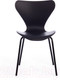 Миниатюра изображения товара Стул Tetchair Jacobsen DC 102-1 пластик/металл (черный/черный)