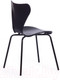Миниатюра изображения товара Стул Tetchair Jacobsen DC 102-1 пластик/металл (черный/черный)