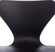 Миниатюра изображения товара Стул Tetchair Jacobsen DC 102-1 пластик/металл (черный/черный)