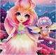 Миниатюра изображения товара Набор алмазной вышивки MultiArt Цветочная фея / AM20X20-102682