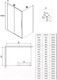 Миниатюра изображения товара Душевой уголок Niagara 90x100x195 / NG-65-9CH-CH100-34 (хром/шиншилла стекло)