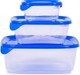 Миниатюра изображения товара Набор контейнеров Curver Fresh&Go / 08924-139-00 (3шт, синий)