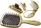 Миниатюра изображения товара Расческа Janeke Superbrush Small AUSP235 (золотистый/коричневый)