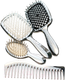 Миниатюра изображения товара Расческа Janeke Superbrush Small Limited Edition CRSP235 BIA (серебристый/белый)