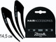 Миниатюра изображения товара Набор заколок для волос Janeke Hair Clip JG49020 NER (2шт, черный)