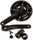 Миниатюра изображения товара Система шатунов для велосипеда FAVORIT T53420-10BK