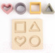 Миниатюра изображения товара Сортер Mum&Baby Изучаем фигуры / 9912632 (бежевый)